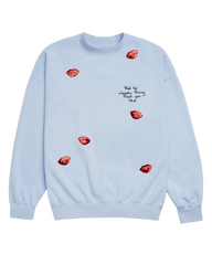 Sequin Red Lip Classic Thing That You Like Crewneck Sweatshirt