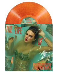 The Life of a Showgirl: Sweat and Vanilla Perfume Portofino Orange Glitter Vinyl