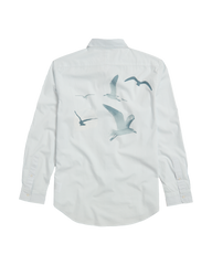 1989 (Taylor's Version) Seagull Blue Stripe Poplin Shirt