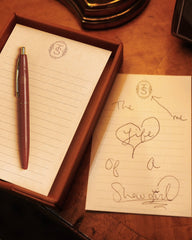 The Life of a Showgirl Notepad and Tray