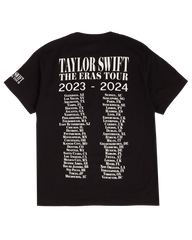 Taylor Swift | The Eras Tour Through Vancouver I Black T-Shirt