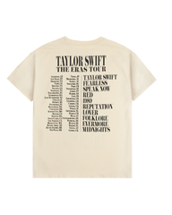 Taylor Swift | The Eras Tour Through London Beige T-Shirt