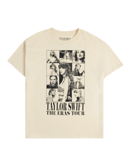 Taylor Swift | The Eras Tour Through London Beige T-Shirt