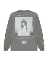 The Tortured Poets Department Gray Photo Long Sleeve T-Shirt