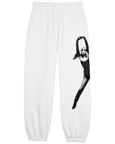 The Life of a Showgirl Shiny Bug White Sweatpants