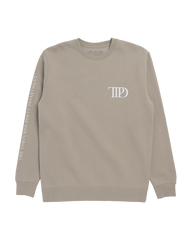 The Tortured Poets Department Beige Crewneck