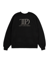The Tortured Poets Department Black Crewneck