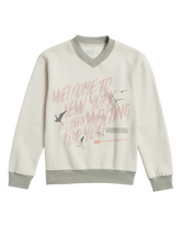 Welcome To New York, It's Been Waiting For You V-Neck Pullover