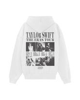 Taylor Swift | The Eras Tour Collage White Hoodie
