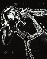 Every Time You're Loving Me Oversized T-Shirt