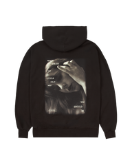 Who's Afraid Of Little Old Me? Dark Brown Hoodie