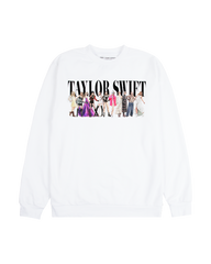 TTPD Eras White Crewneck
