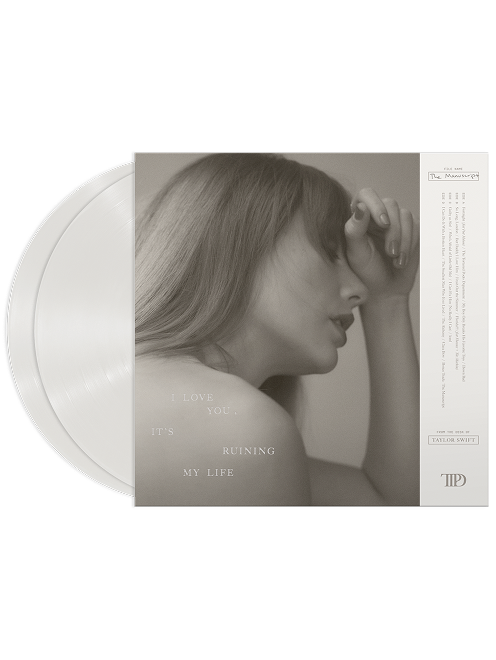 The Tortured Poets Department Vinyl + Bonus Track "The Manuscript"