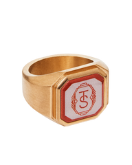 The Life of a Showgirl Signet Ring