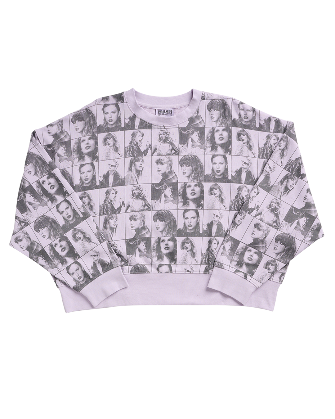 Taylor Swift | The Eras Tour Cropped Lavender Pullover
