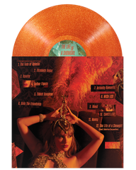 The Life of a Showgirl: Sweat and Vanilla Perfume Portofino Orange Glitter Vinyl