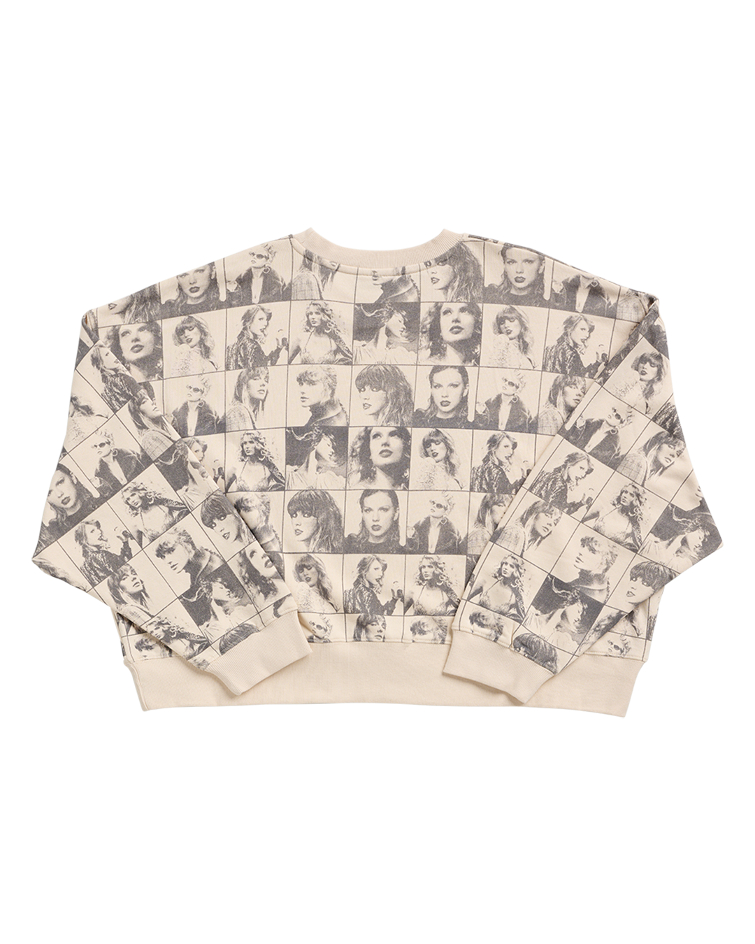 Taylor Swift | The Eras Tour Cropped Beige Pullover