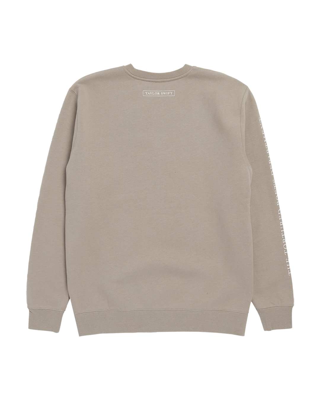 The Tortured Poets Department Beige Crewneck