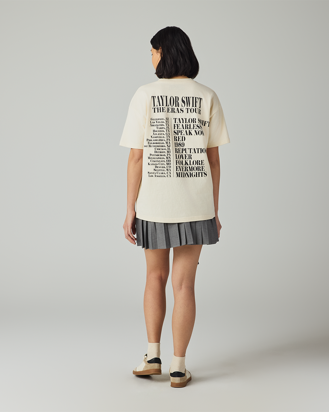 Taylor Swift | The Eras Tour Through LA Beige T-Shirt