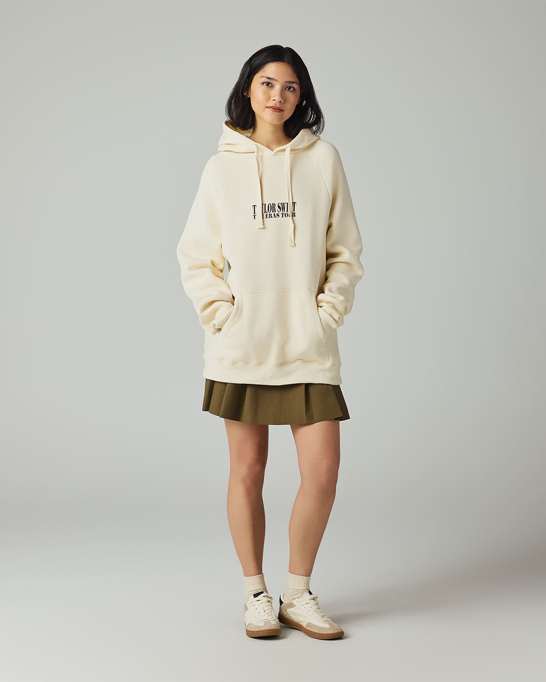 Taylor Swift | The Eras Tour III Beige Hoodie