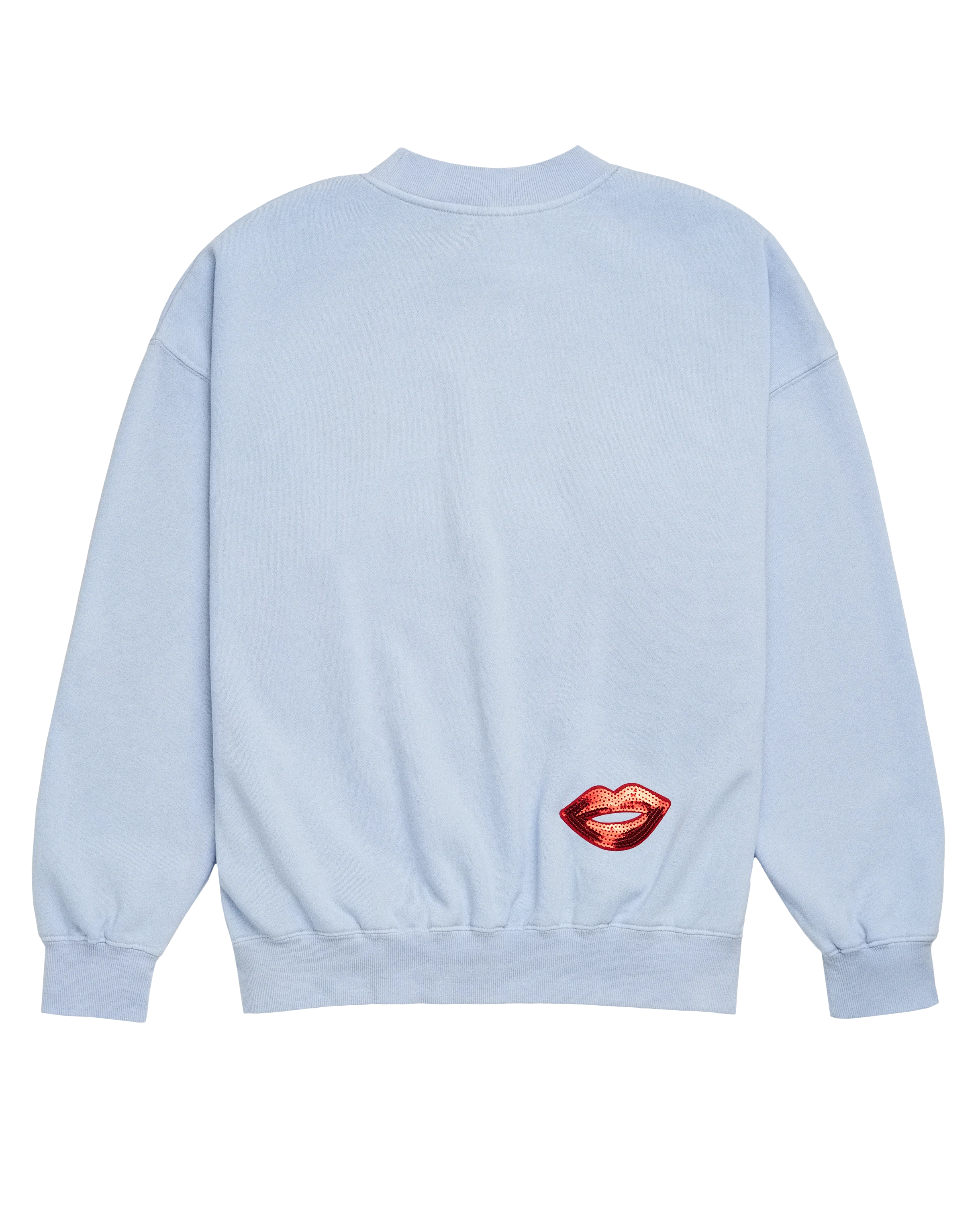 Sequin Red Lip Classic Thing That You Like Crewneck Sweatshirt