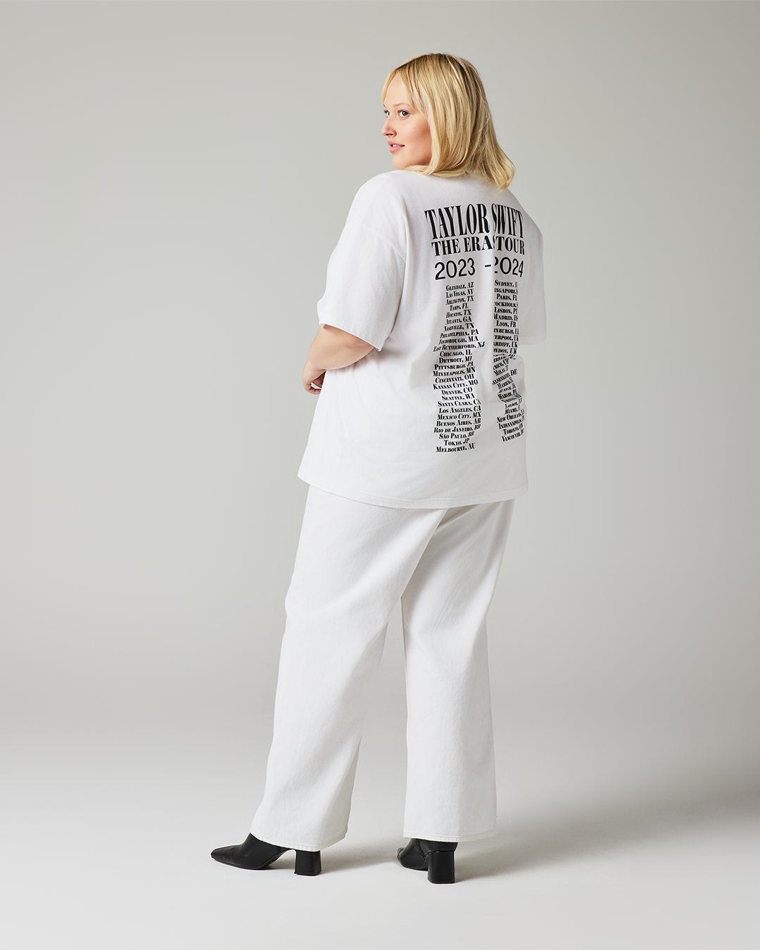 Taylor Swift | The Eras Tour Through Vancouver II White T-Shirt