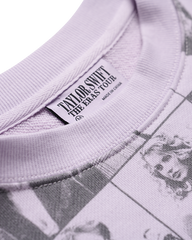 Taylor Swift | The Eras Tour Cropped Lavender Pullover