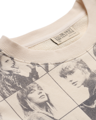 Taylor Swift | The Eras Tour Cropped Beige Pullover