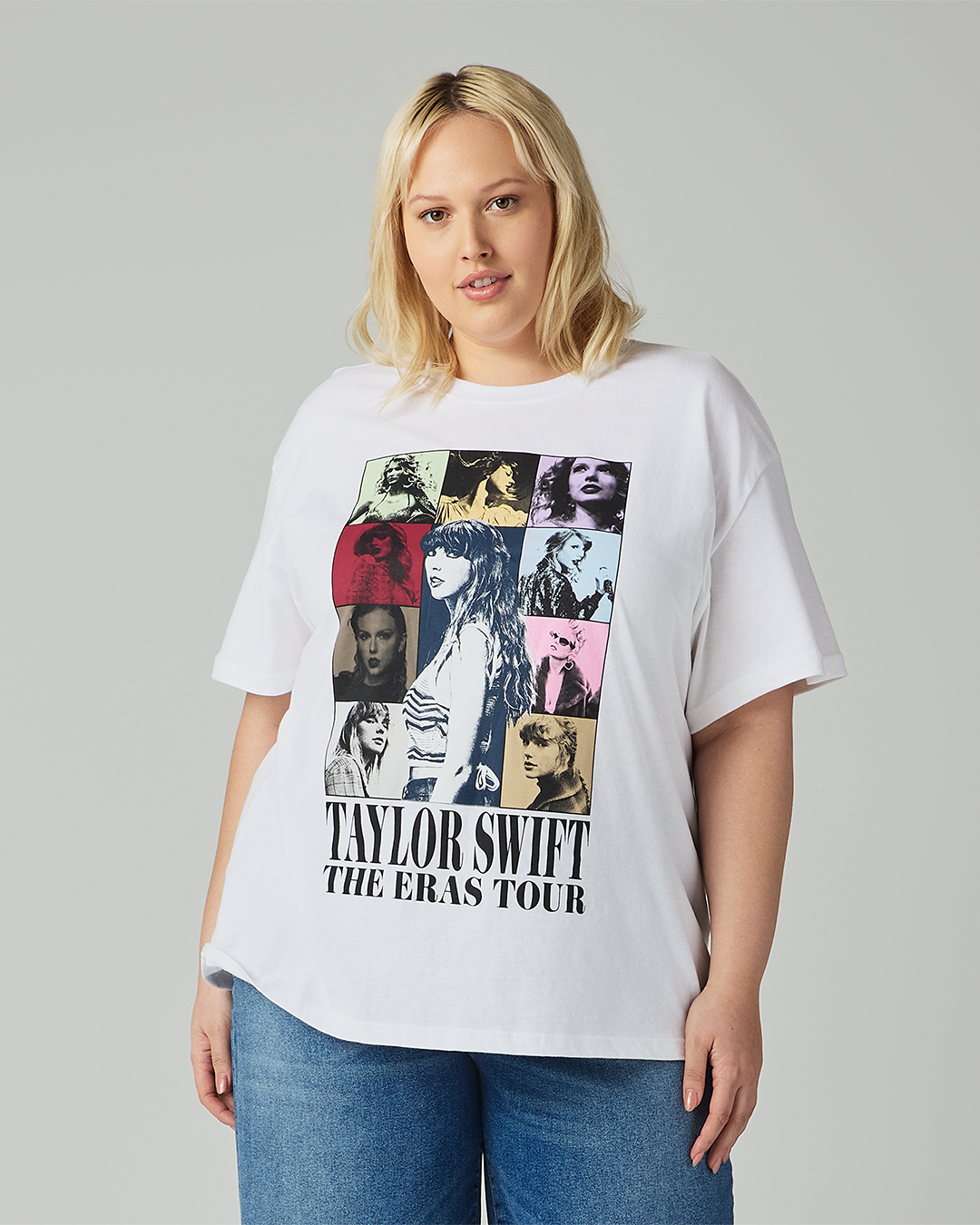 Taylor Swift | The Eras Tour Through LA White T-Shirt