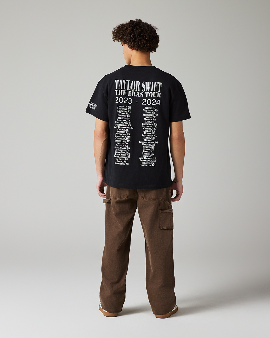 Taylor Swift | The Eras Tour Through Vancouver II Black T-Shirt