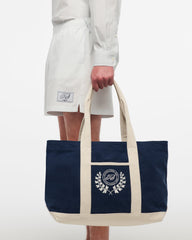 TS Crest Washed Navy Beach Bag