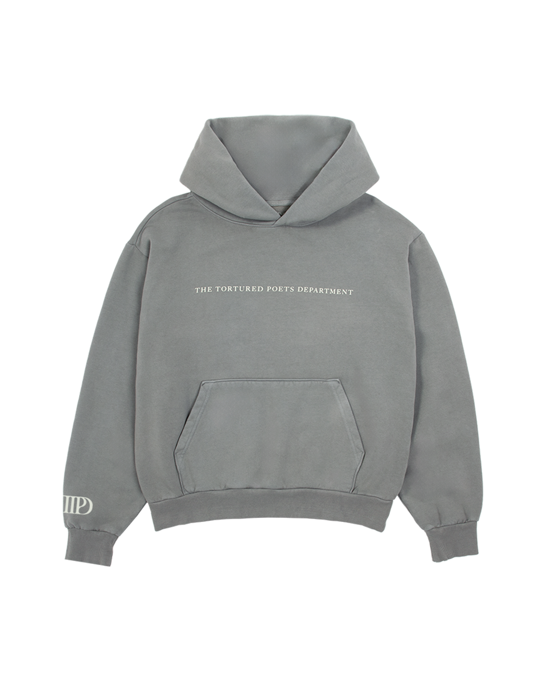 The Tortured Poets Department Gray Hoodie