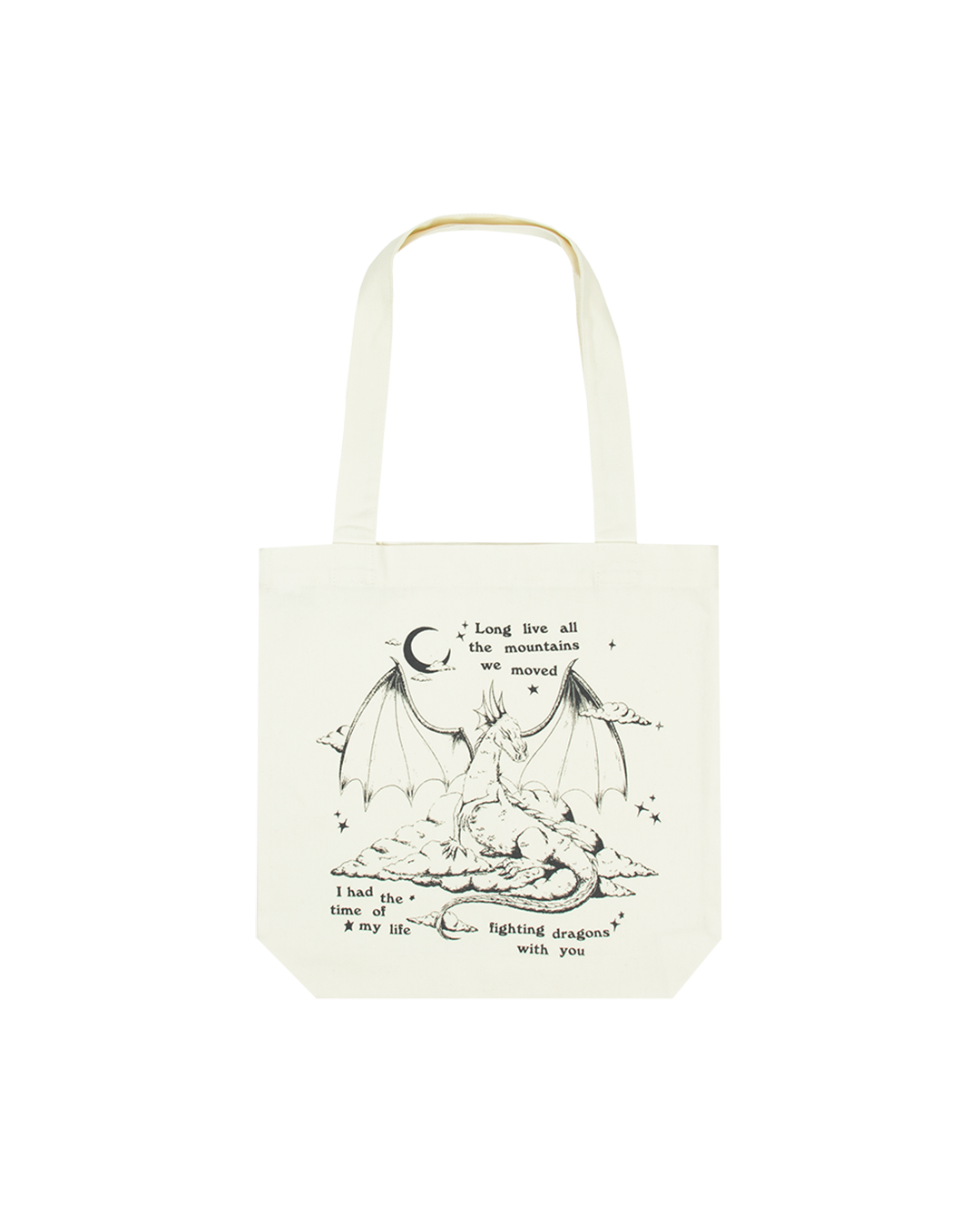 How The Kingdom Lights Shined Cream Tote Bag