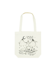 How The Kingdom Lights Shined Cream Tote Bag