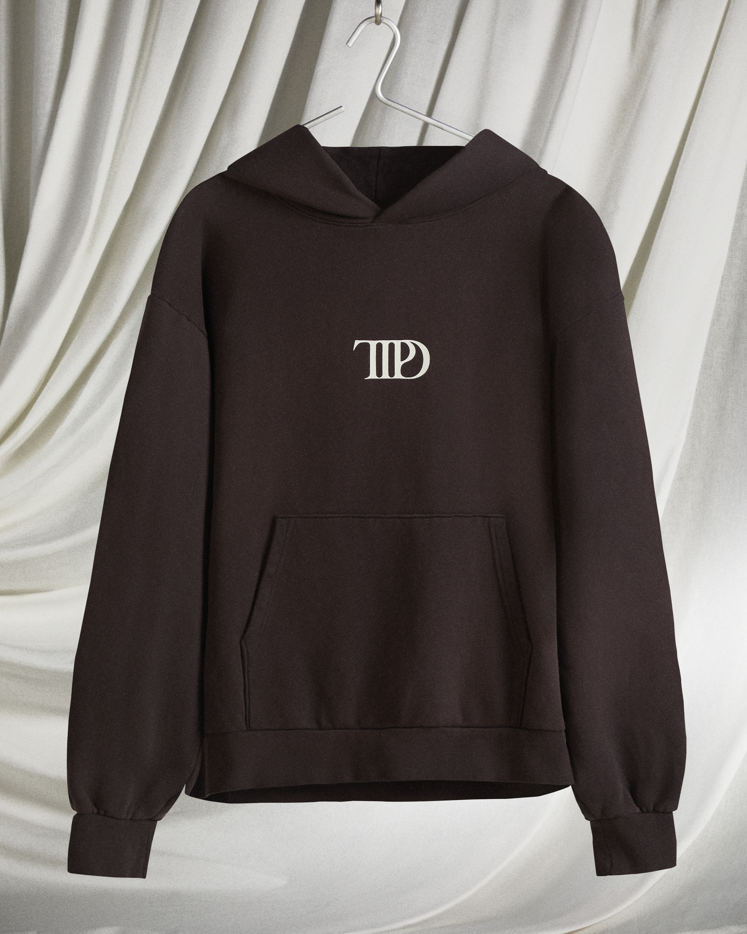 Who's Afraid Of Little Old Me? Dark Brown Hoodie