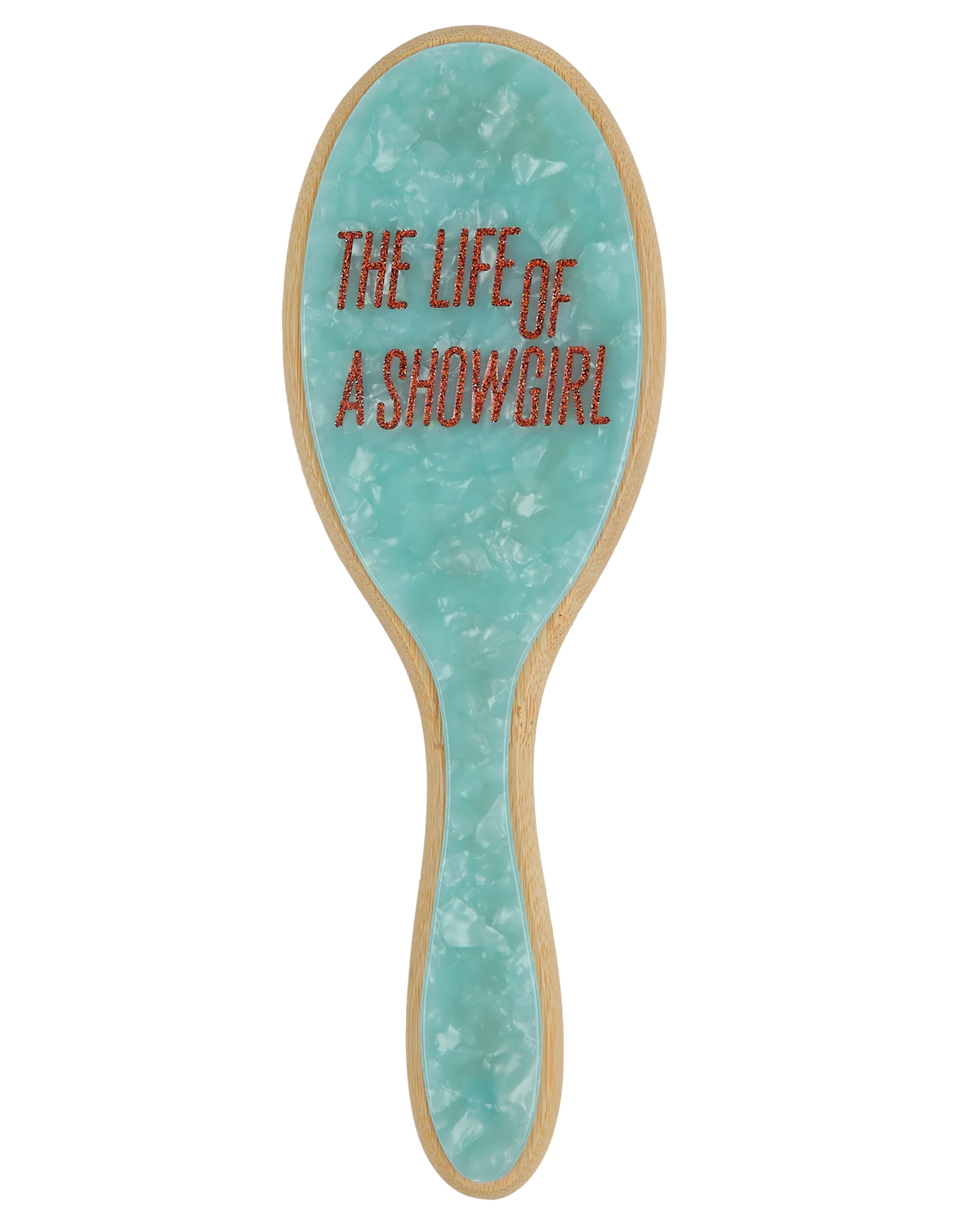 The Life of a Showgirl Hair Brush