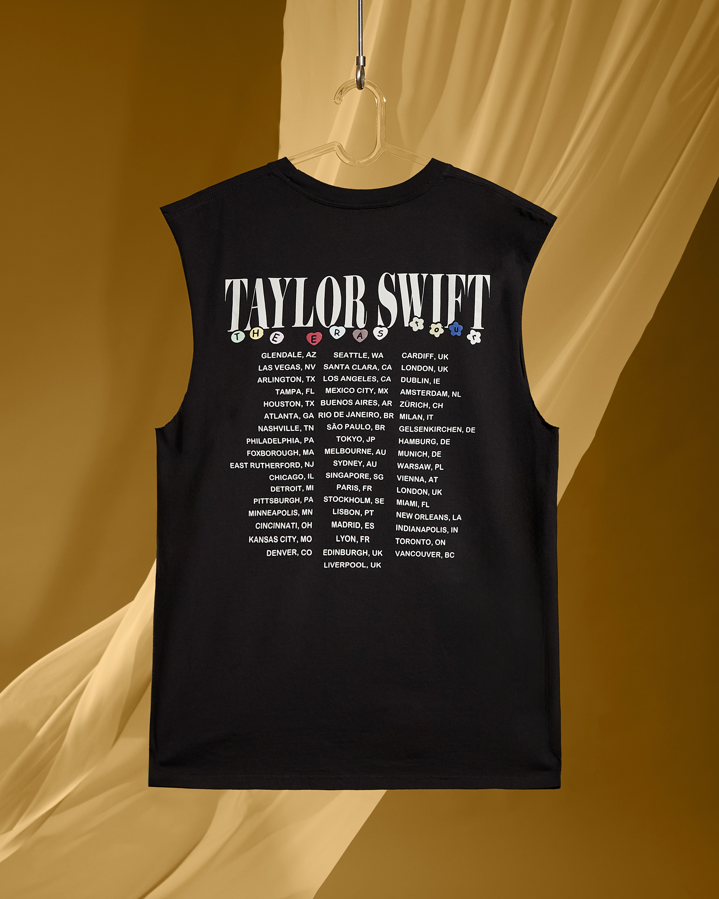 Taylor Swift | The Eras Tour Heart Hands Muscle Oversized Tank