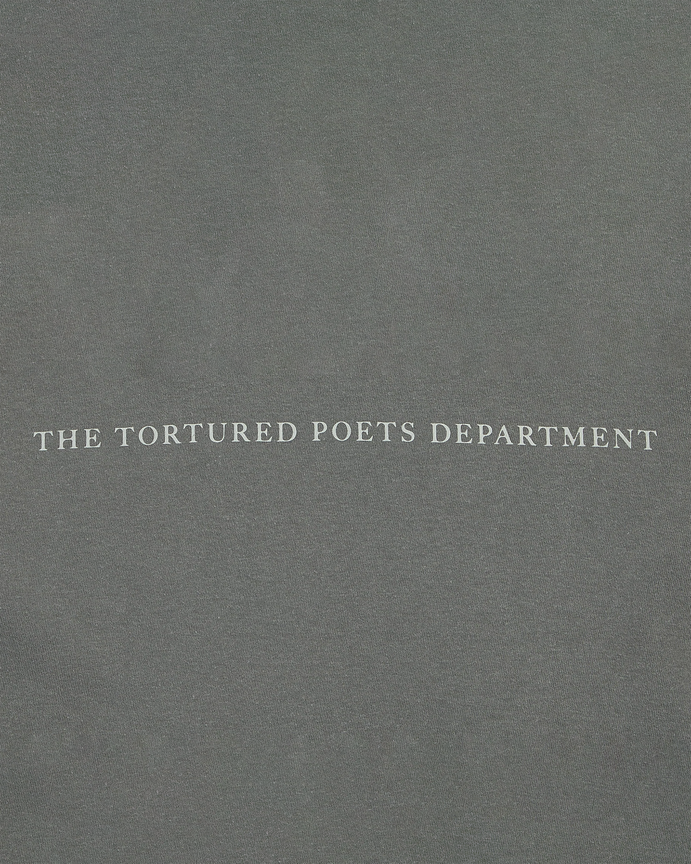 The Tortured Poets Department Gray Photo Long Sleeve T-Shirt
