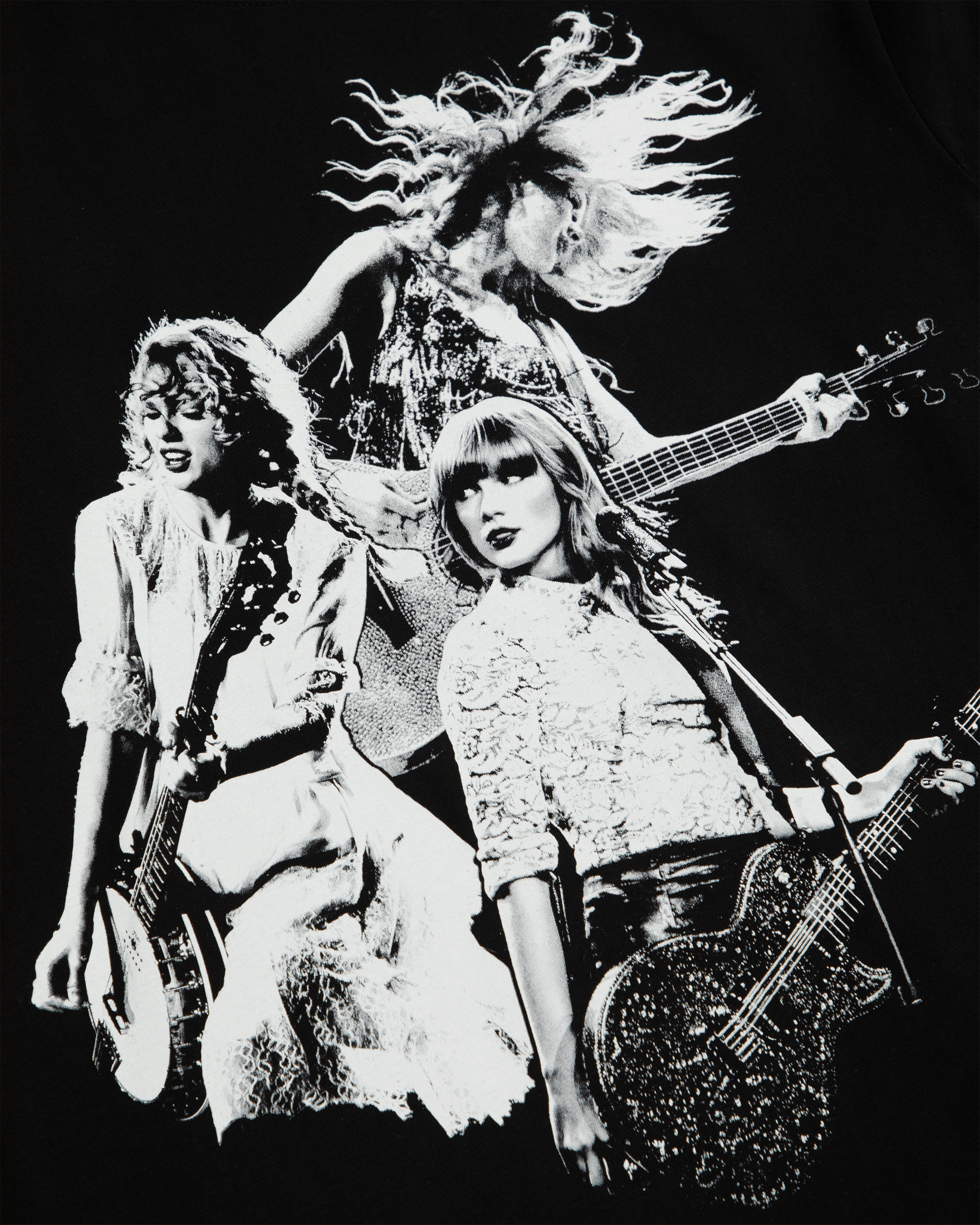 Taylor Swift | The Eras Tour Collage Black Long Sleeve