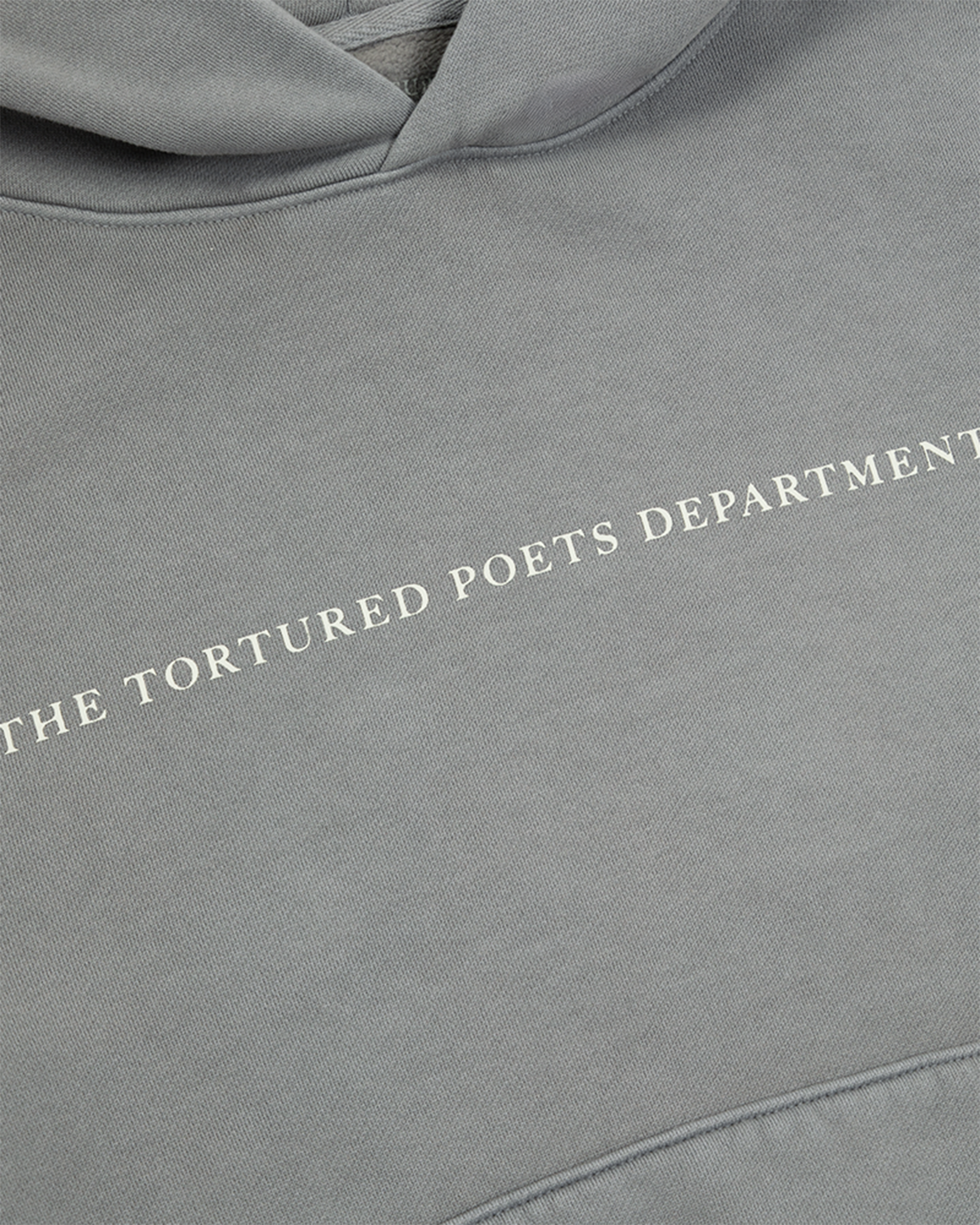 The Tortured Poets Department Gray Hoodie