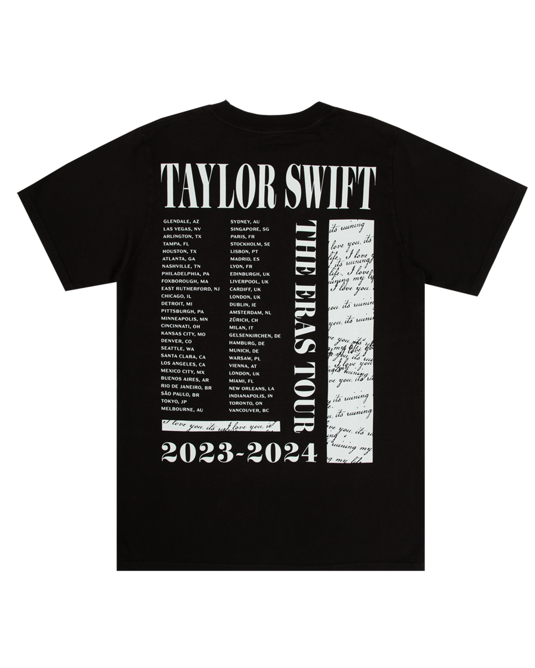 Taylor Swift | The Eras Tour TTPD Live Photo Oversized T-Shirt
