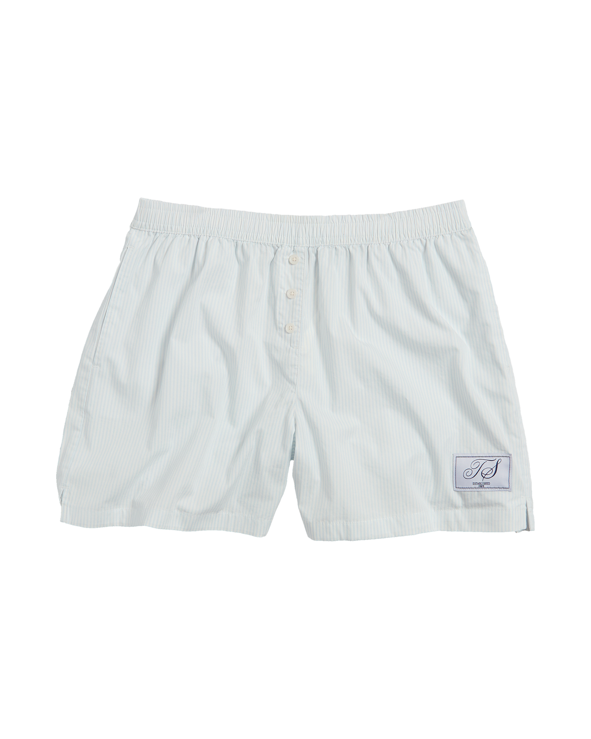 1989 (Taylor's Version) Blue Stripe Poplin Shorts