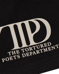 The Tortured Poets Department Black Shorts