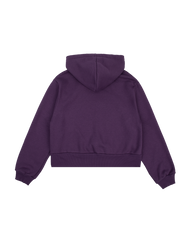 The Story Of Us Purple Crop Hoodie