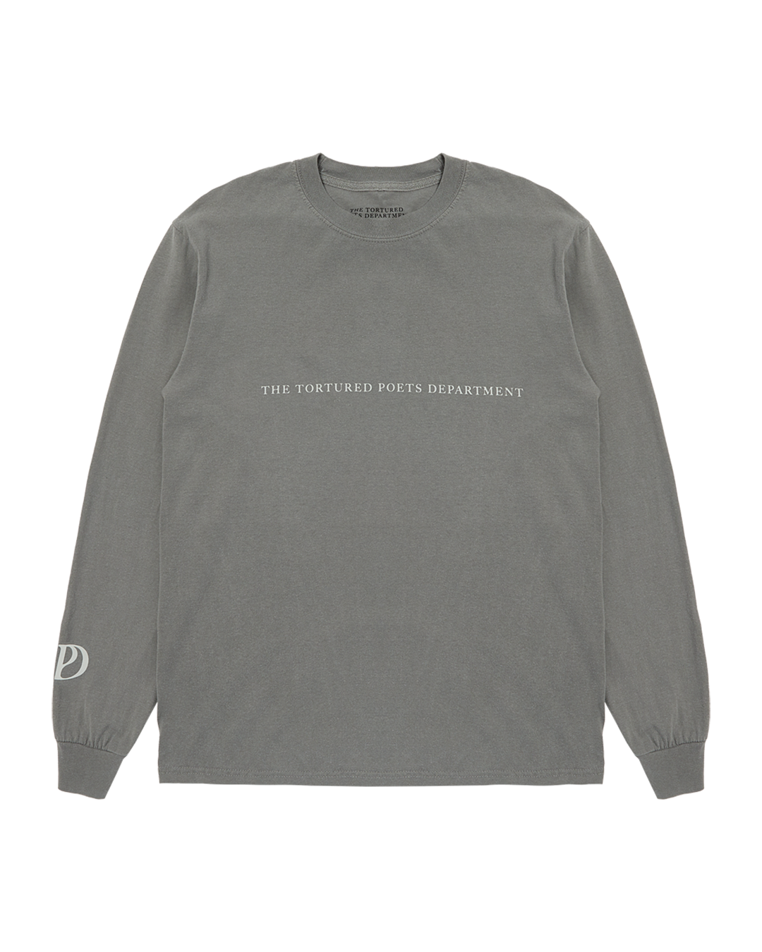 The Tortured Poets Department Gray Photo Long Sleeve T-Shirt
