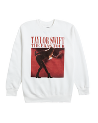 Taylor Swift | The Eras Tour Photo White Crewneck