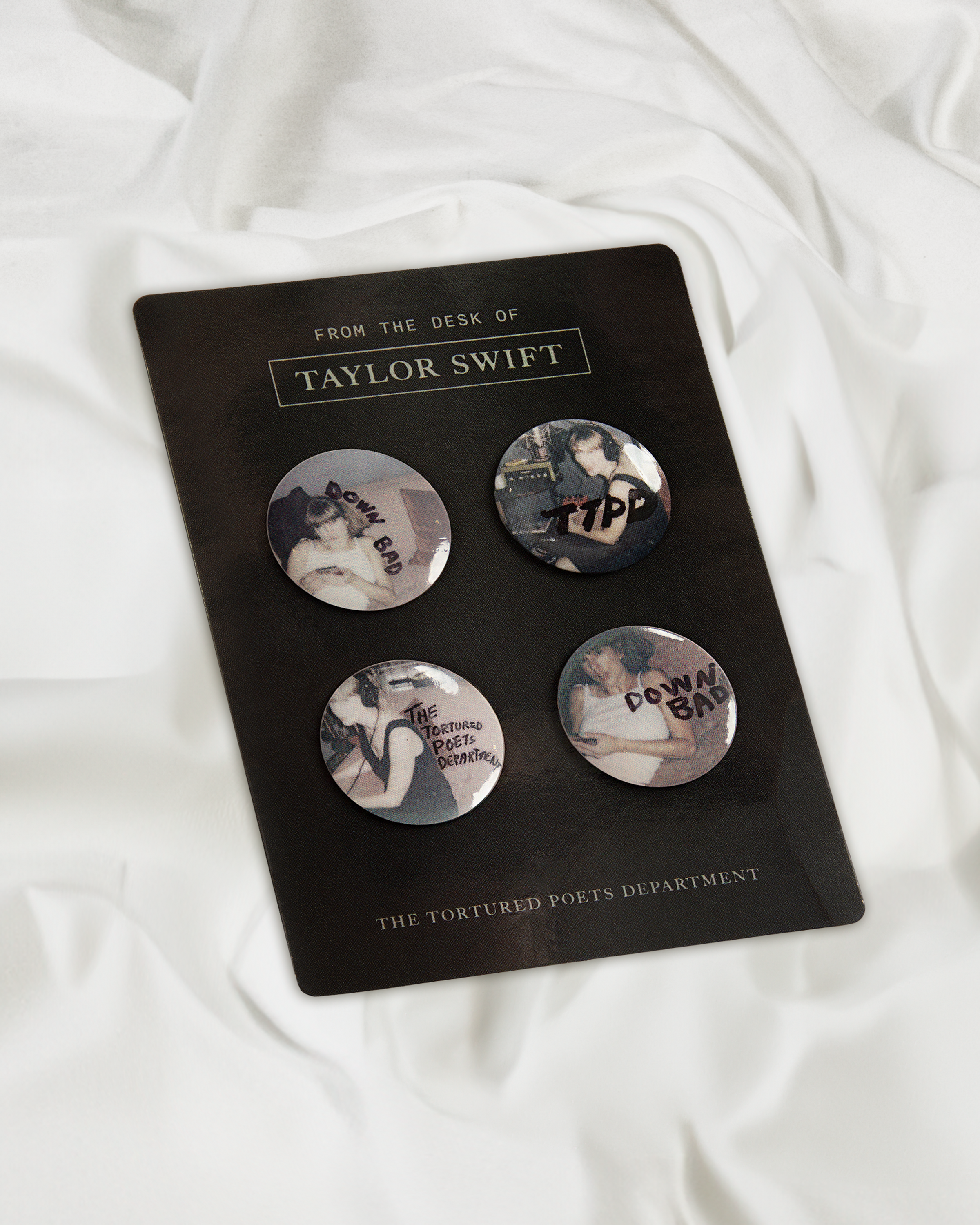 The Tortured Poets Department Pin Set