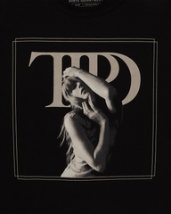 The Tortured Poets Department Black Photo T-Shirt