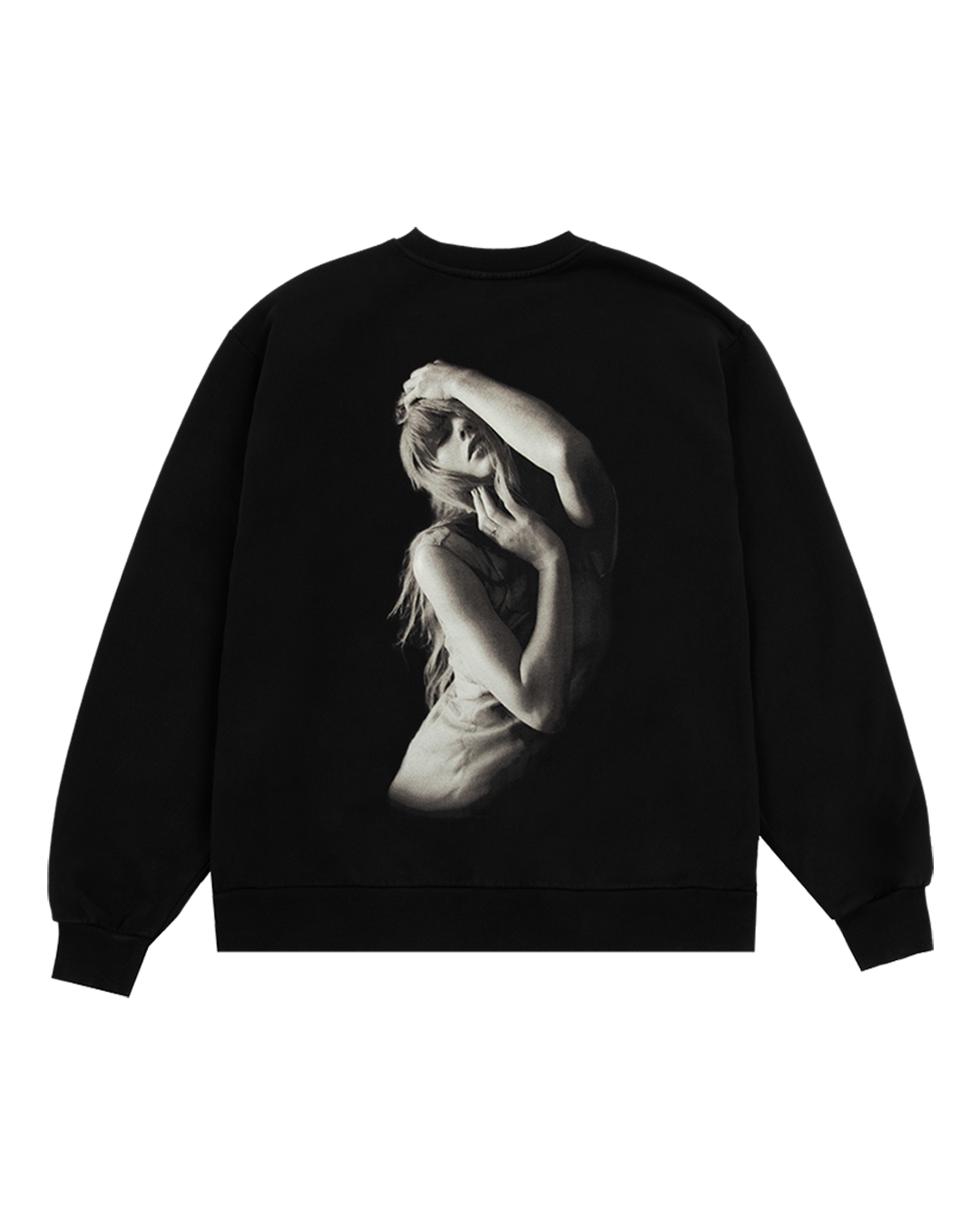 The Tortured Poets Department Black Crewneck