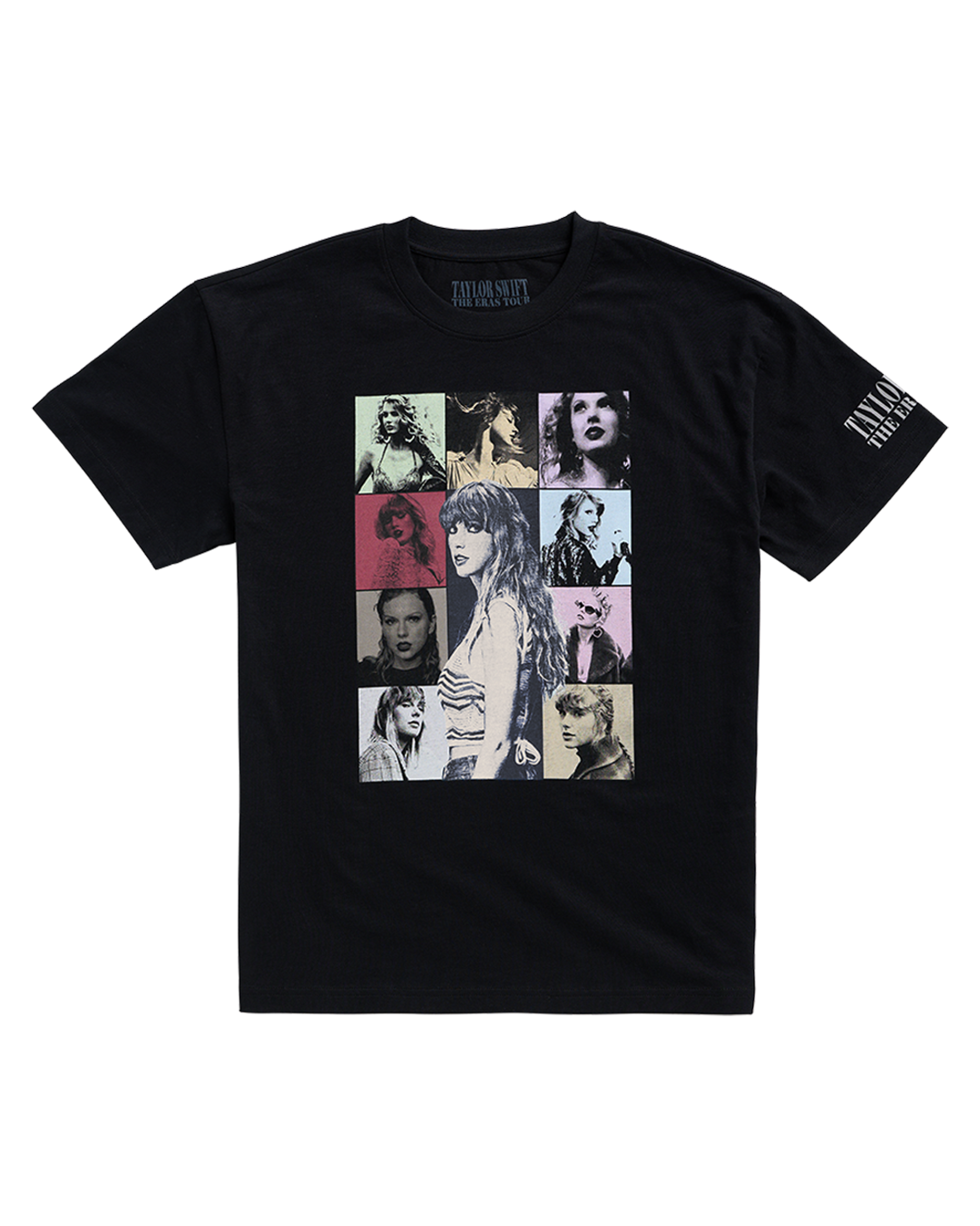 Taylor Swift | The Eras Tour Through London Black T-Shirt